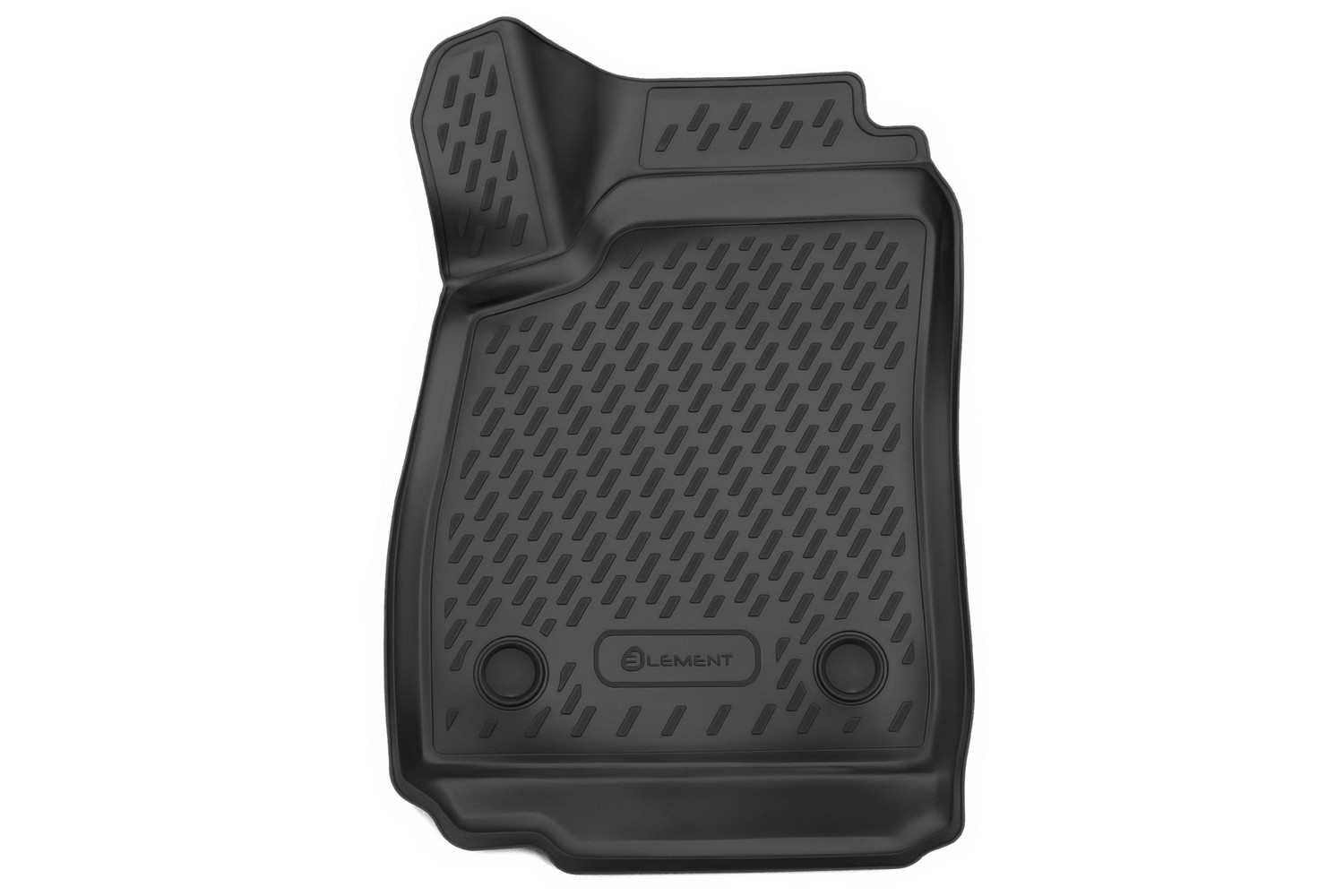 Коврик 3D в салон для CHEVROLET Cobalt (II, IIr) 2011-2016, 2020-/RAVON R4 2016-2020, Передний левый, 1шт. (полиуретан) / Шевроле Кобальт