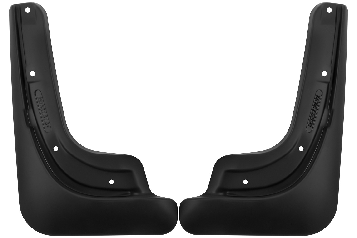 Брызговики задние для  HONGQI H9  2020 -  2 шт.(optimum) в пакете / Хонги Х9