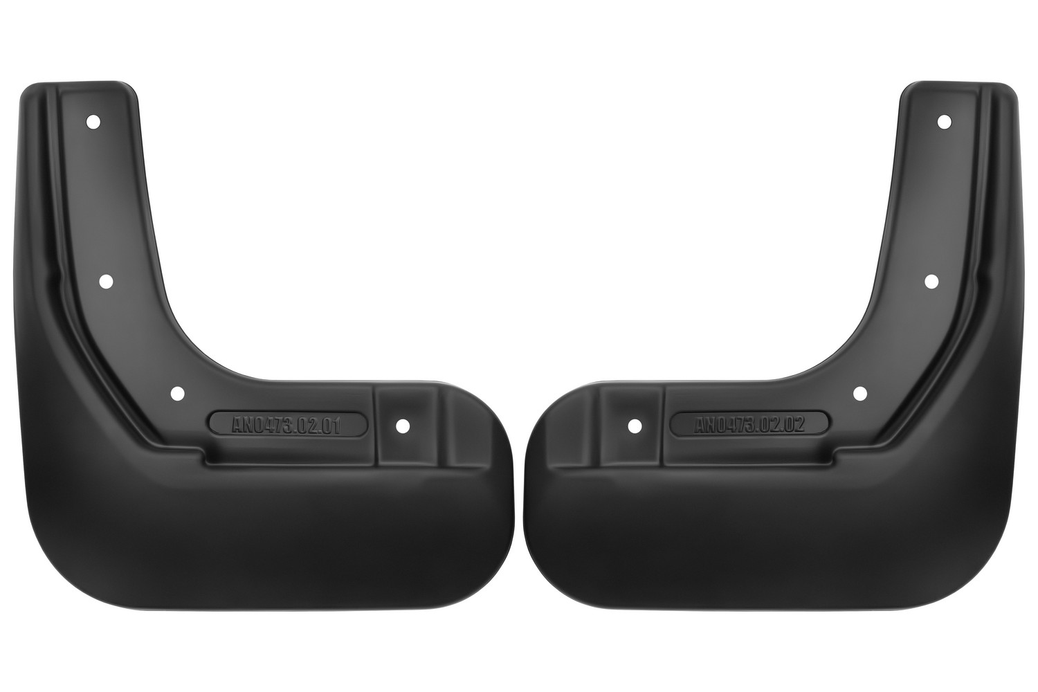 Брызговики задние для  BAIC U5 Plus  2023 -  2 шт.(optimum) в пакете / БАИК У5 Плюс