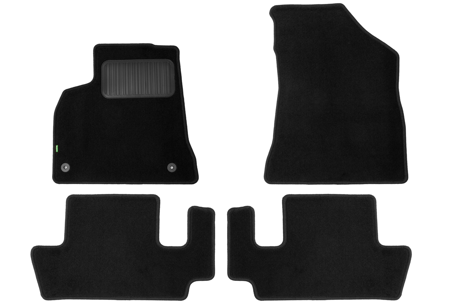 Коврики в салон Klever Standard PEUGEOT 3008 2009-2013, 2013-2016, ун., 4 шт. (текстиль) / Пежо