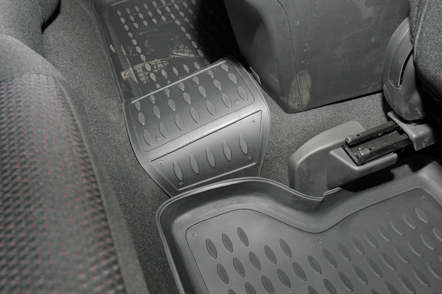 Коврики в салон 2D для MAZDA 3 2003-2009 седан Element черный полиуретан / Мазда