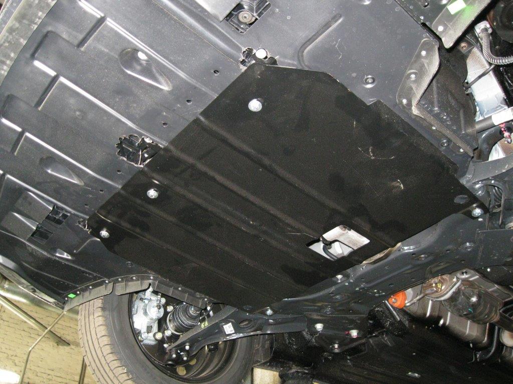 Защита картера ECO для KIA Ceed (15-18), HYUNDAI i30 (2015-) 1,4/1,6 бензин МКПП / Киа Сид