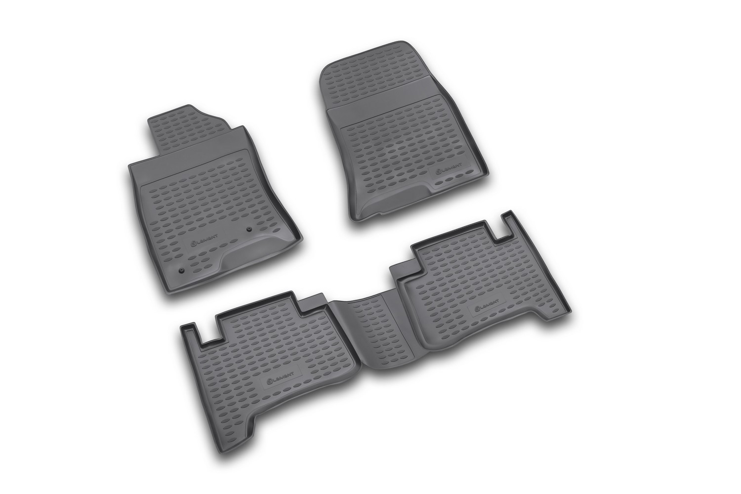 Коврики в салон TOYOTA Land Cruiser Prado 01/2003-12/2009, 4 шт.(полиуретан) / Тойота Ленд крузер прадо