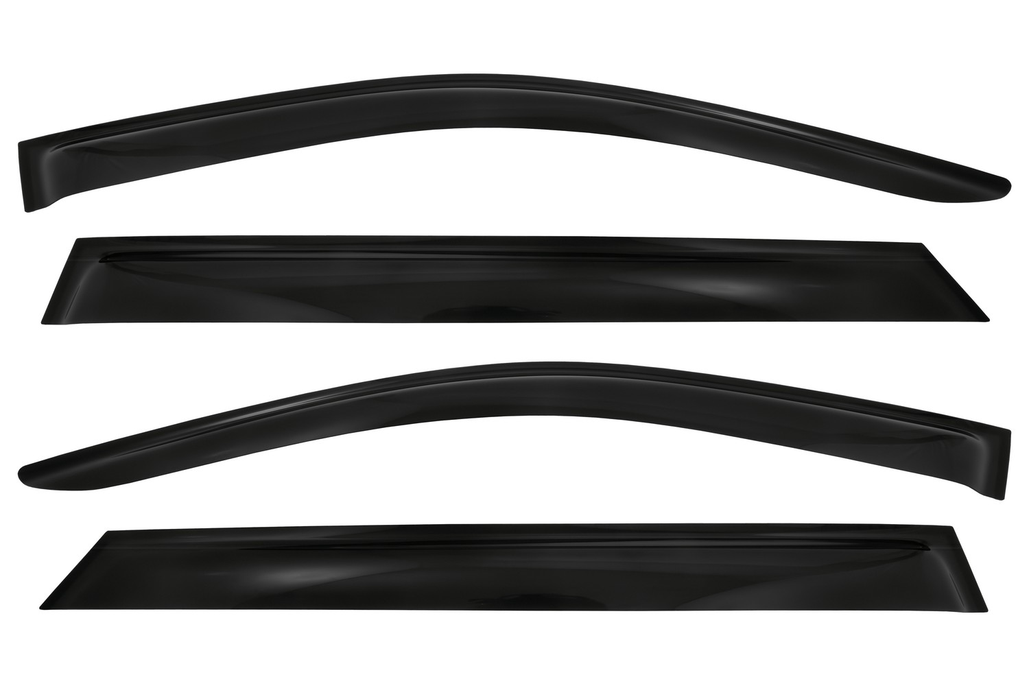 Дефлекторы боковых окон KIA Sorento, 2020-, 4ч., темный / Киа Соренто