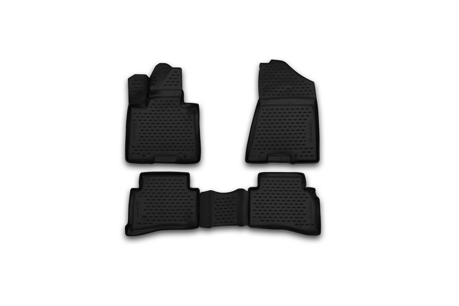 Коврики 3D в салон для HYUNDAI Tucson (III, III р.), 2015-2021, 4 шт. (полиуретан) / Хендай Туксон