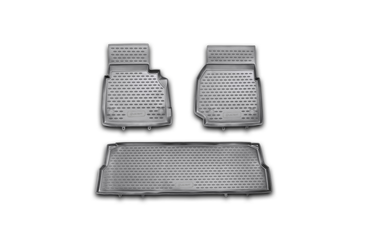 Коврики в салон LAND ROVER Defender 110 5D, 2007- 3 шт. (полиуретан) / Ленд Ровер Дефендер