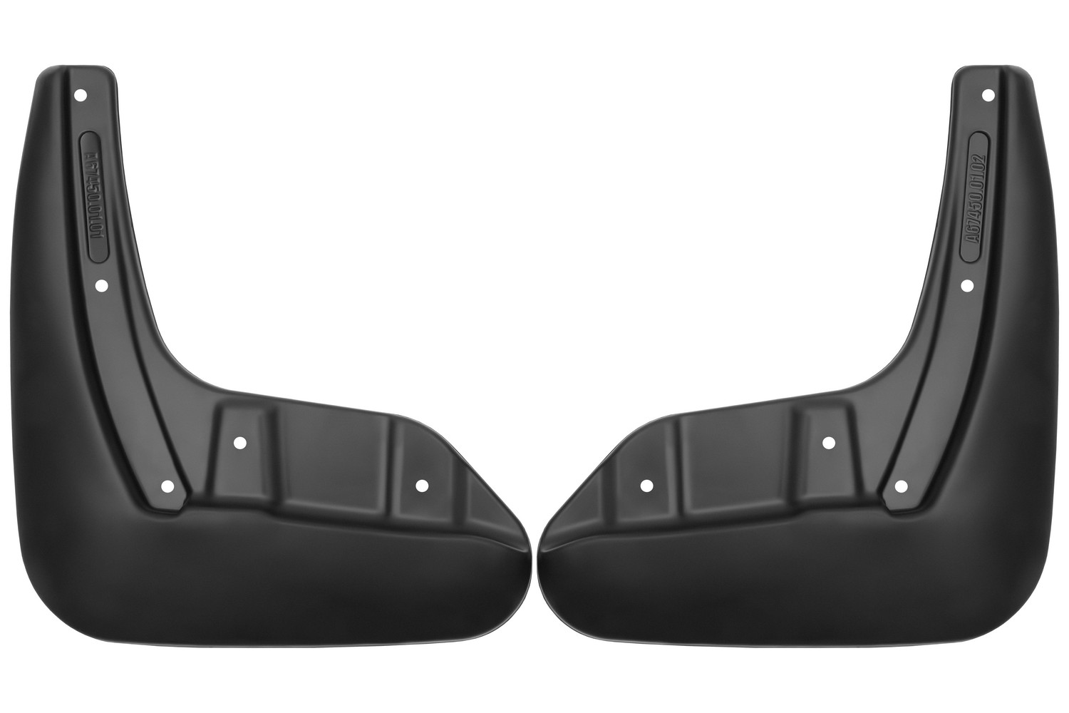 Брызговики передние для  GEELY Monjaro I 2022 - 2 шт.(standard)  / Джили Монжаро