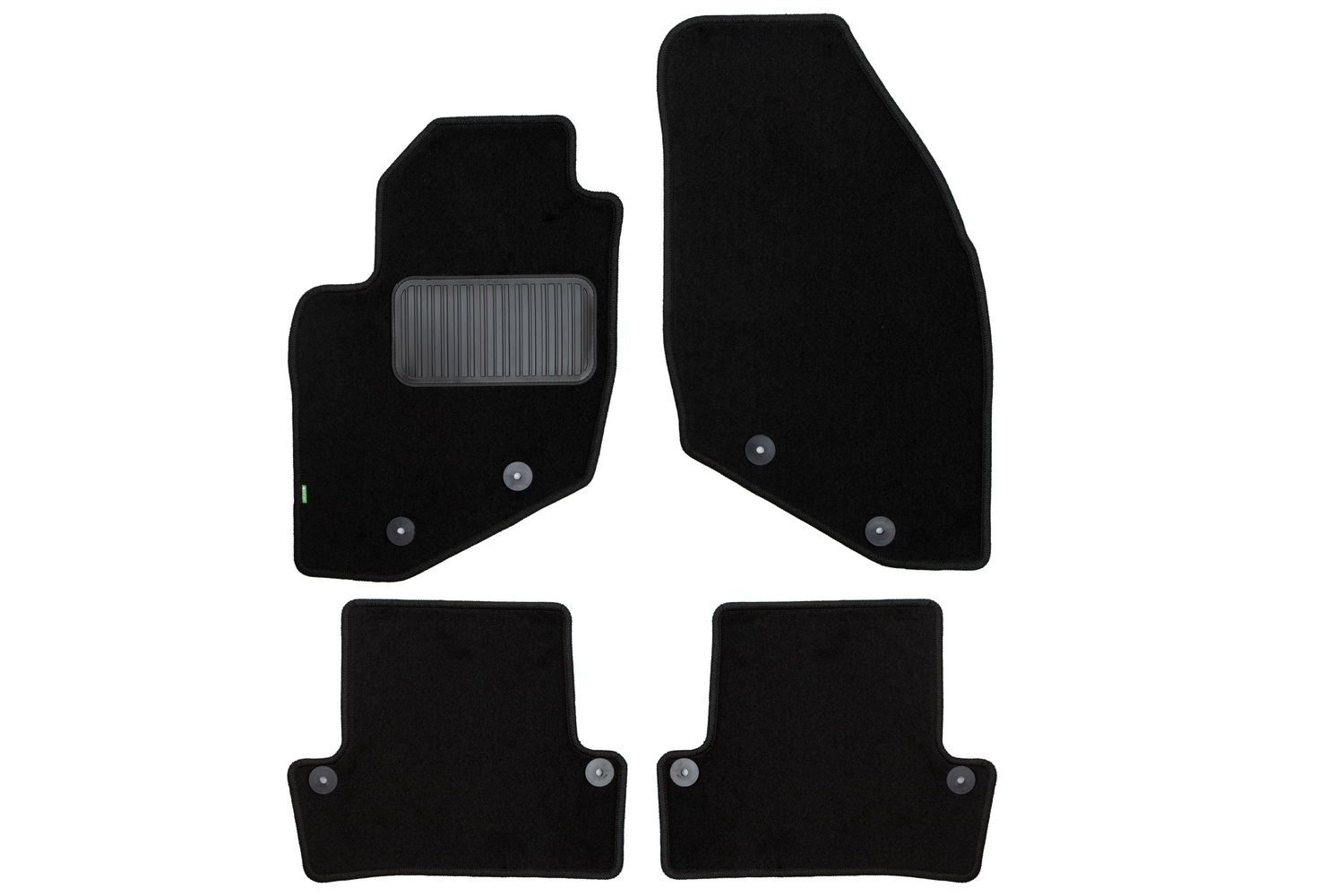Коврики в салон Klever Standard VOLVO S60 АКПП 2000-2004, 2004-2009, сед., 4 шт. (текстиль) / Вольво С60