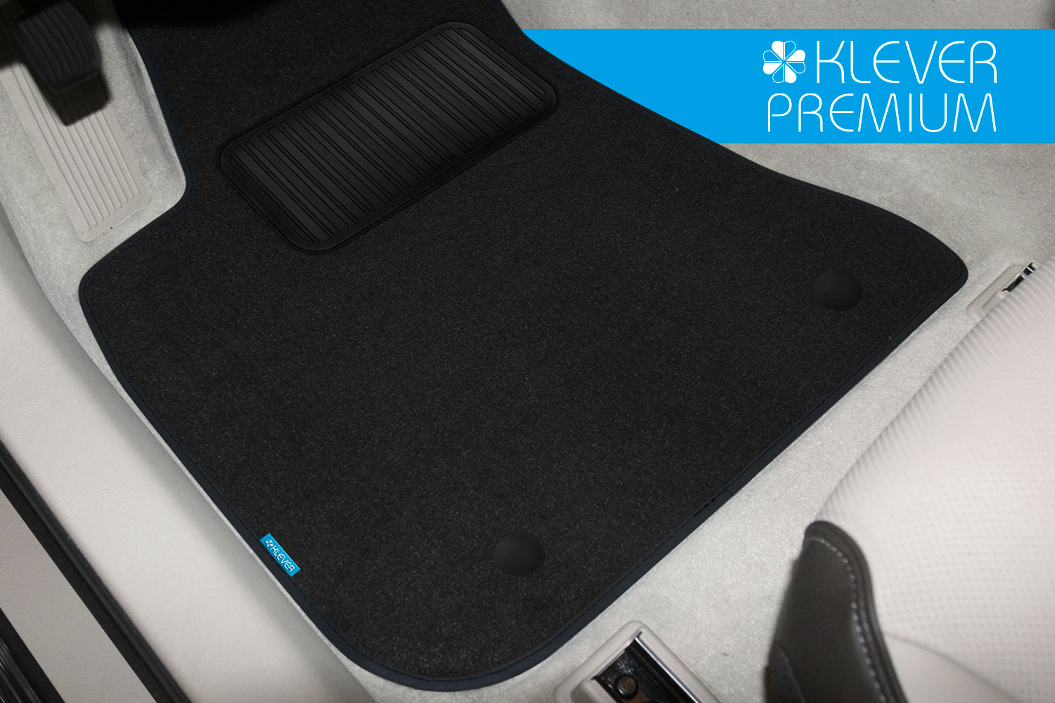 Коврики в салон Klever Premium MAZDA CX-3, 2015-2018, 2018-, кросс., 4 шт. (текстиль, бежевые) / Мазда СХ-3