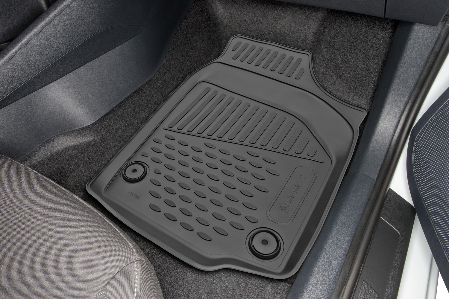 Коврики 3D в салон для MAZDA CX-8 2022- Внед 4шт. (полиуретан) / Мазда СХ-8