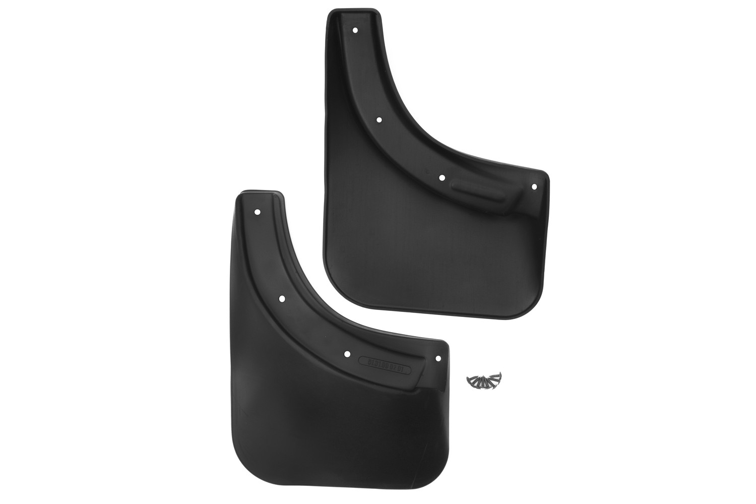 Брызговики задние для VOLKSWAGEN Touareg, 2010-2014, 2 шт. (standard) / Фольксваген Туарег