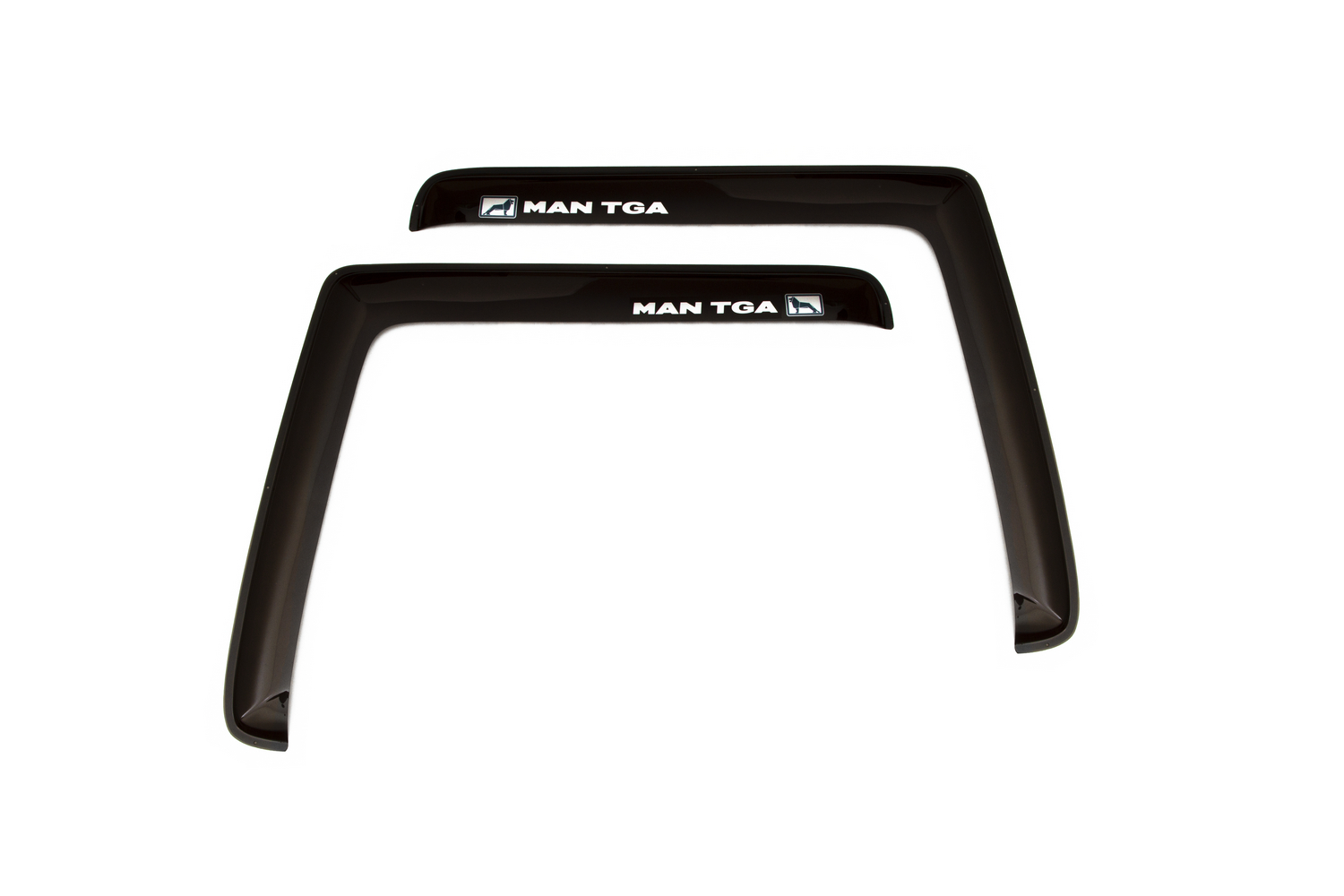 Дефлекторы окон для MAN TGA 2000-2011 грузовик REIN 2 шт. (дымка) / Ман ТГА