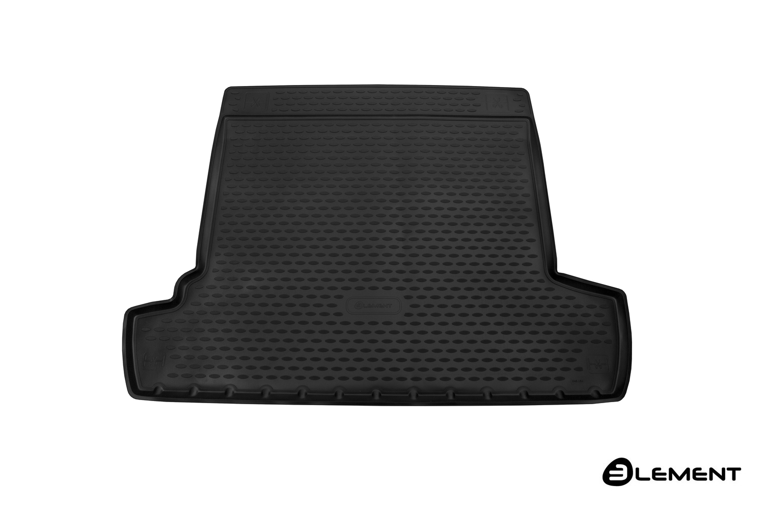 Коврик в багажник для TOYOTA Hilux Surf, 2002-2009, внедорожник, правый руль, 1 шт. (полиуретан) / Тойота Хайлюкс