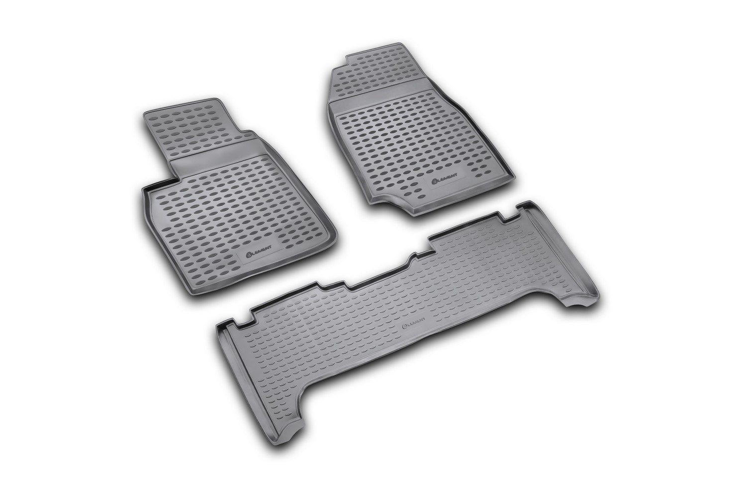 Коврики в салон TOYOTA Land Cruiser 100 1998-2007, 3 шт. (полиуретан) / Тойота Ленд крузер