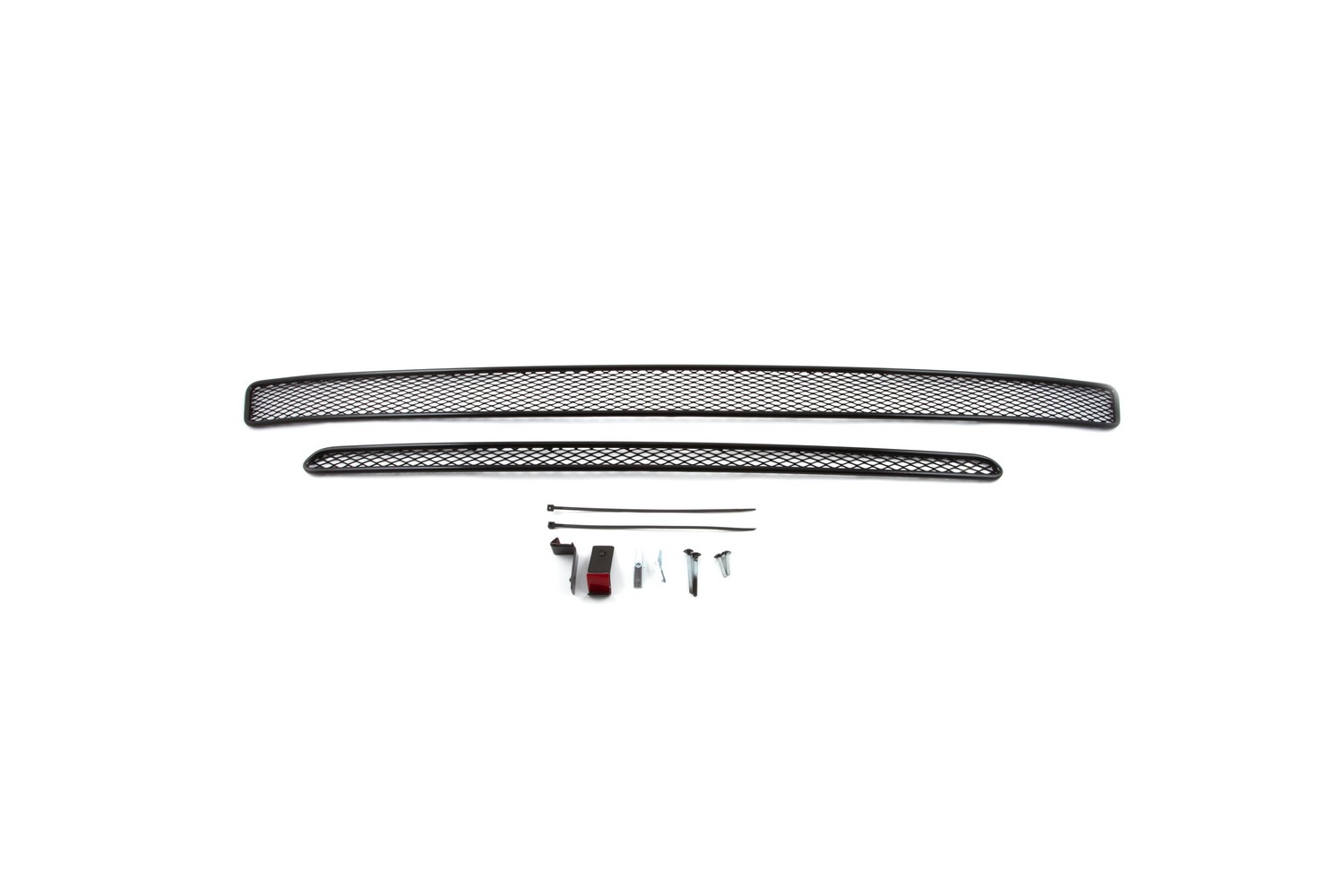 Сетка на бампер внешняя для SUBARU Forester 2,5i-S, 2,0XT 2013-2015, 2 шт., черн., 15 мм / Субару Форестер