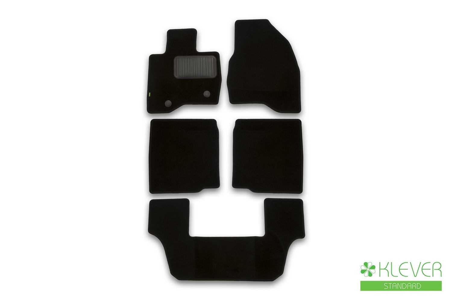 Коврики в салон Klever Standard FORD Explorer, 2015-2017, 2017-2019, кросс., 5 шт. (текстиль) / Форд Эксплорер