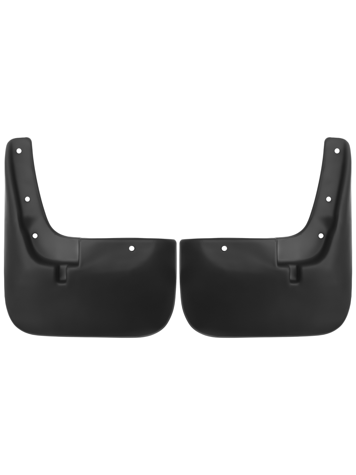 Брызговики передние для Fiat Ducato 2007-2014, (установка без подкрылка Autofamily), 2 шт. (standard) / Фиат Дукато