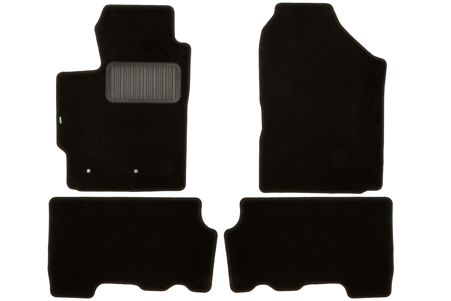 Коврики в салон Klever Standard TOYOTA Yaris АКПП 2005-2009, 2009-2012, хб., 4 шт. (текстиль) / Тойота Ярис
