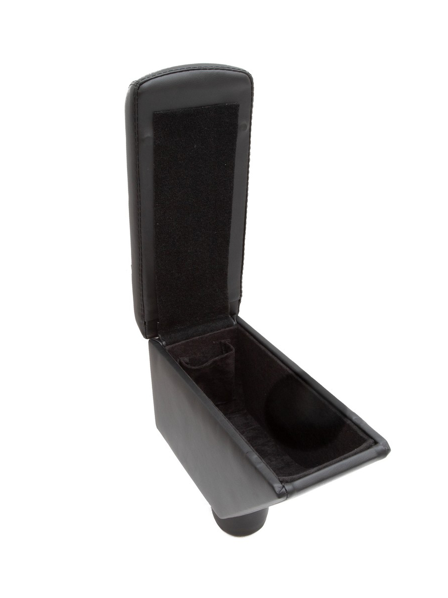 Автоподлокотник RESTIN для RENAULT Duster, 2021-, чёрный, экокожа / Рено Дастер / Рено Дастер