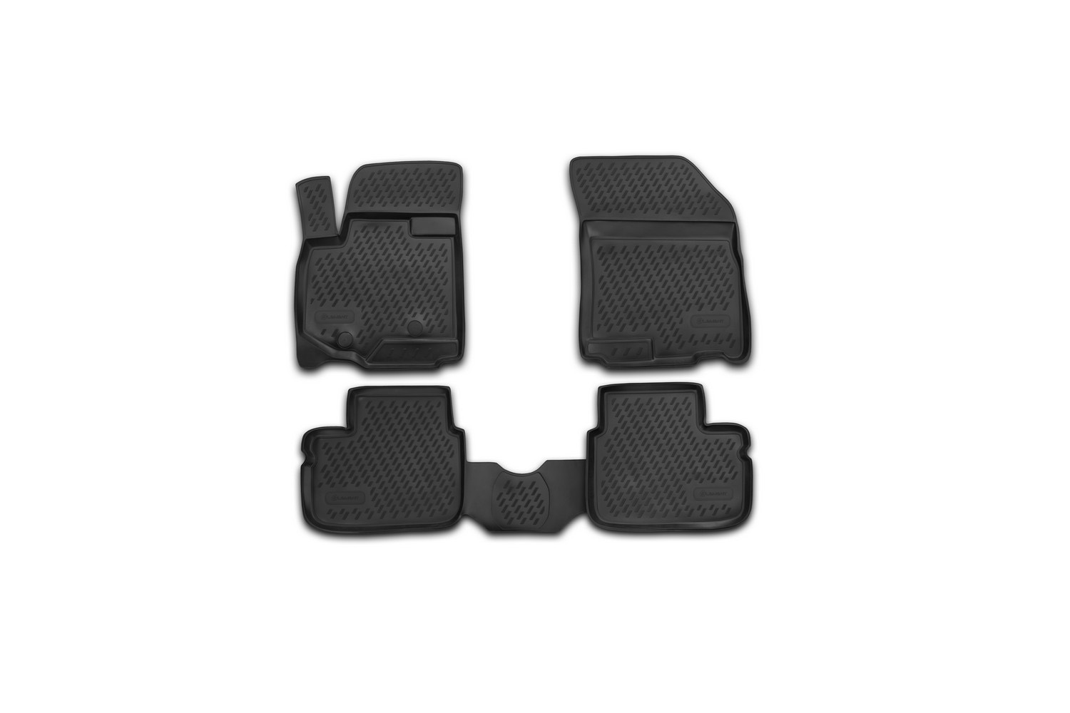 Коврики в салон SUZUKI SX4, 2010 - 2013, 4 шт. (полиуретан) / Сузуки Сх4