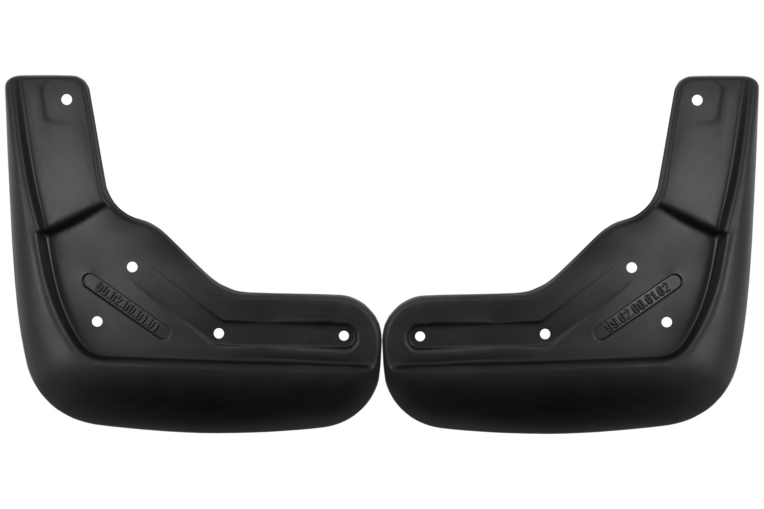 Брызговики передние HAVAL H6, 2014-, без порогов, внедорожник 2шт. (optimum) в пакете / Хавал Н6