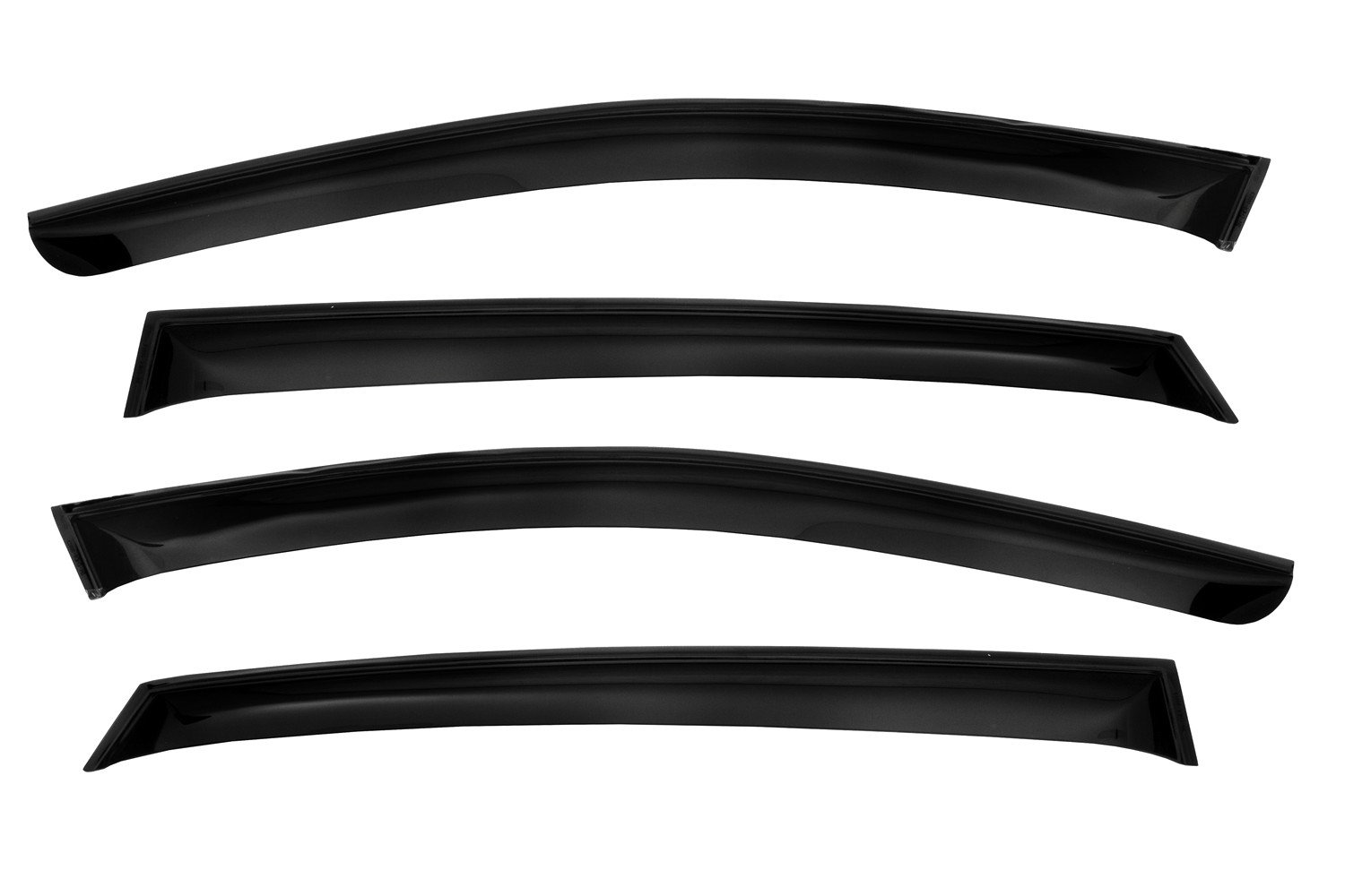 Дефлекторы окон, накладной, 4 шт., для GEELY MONJARO (2022- ), рест.(2023- ), кроссовер / Джили Монжаро