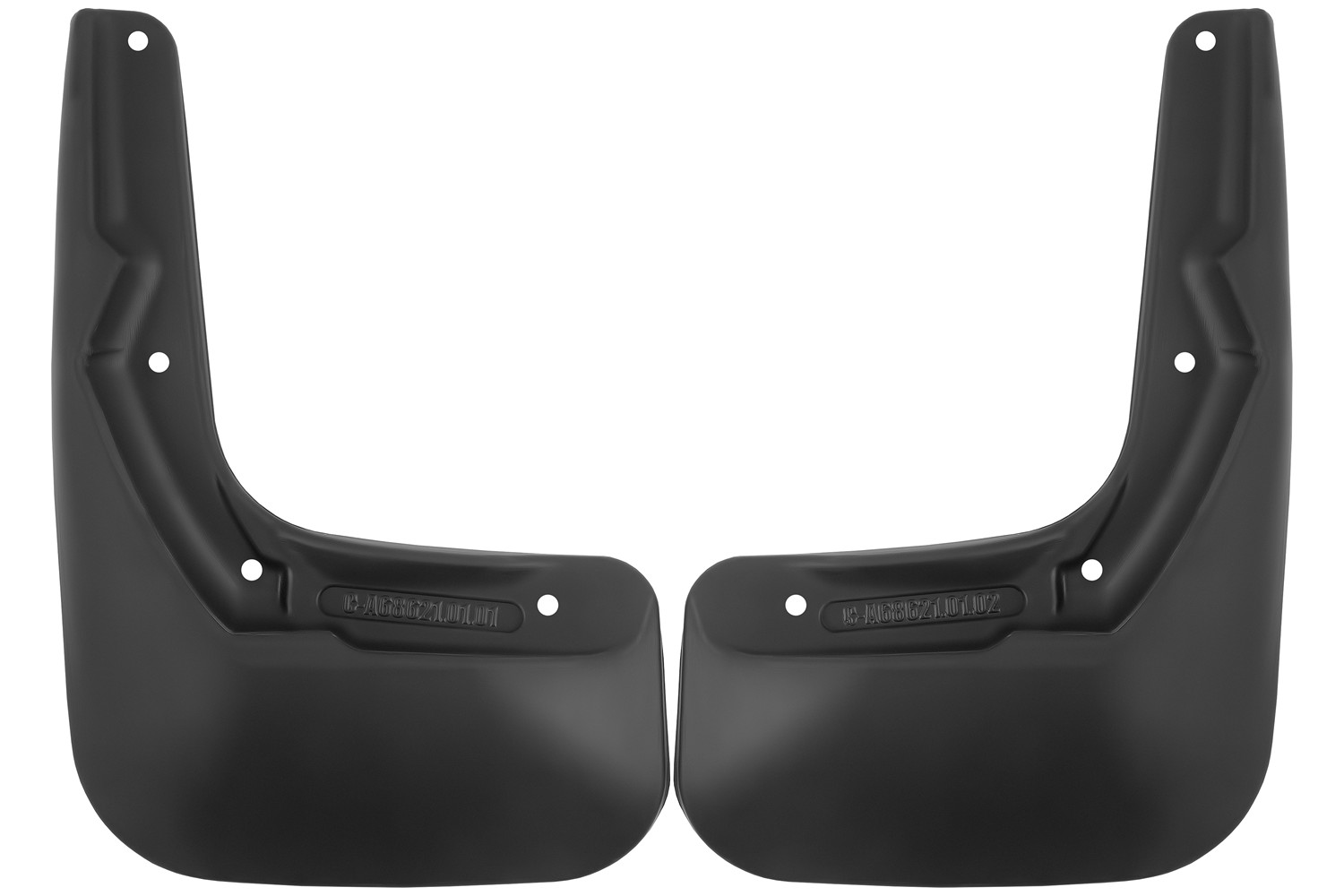 Брызговики передние для HONDA CR-V VI 2022-, 2 шт. (standard) / Хонда ЦРВ