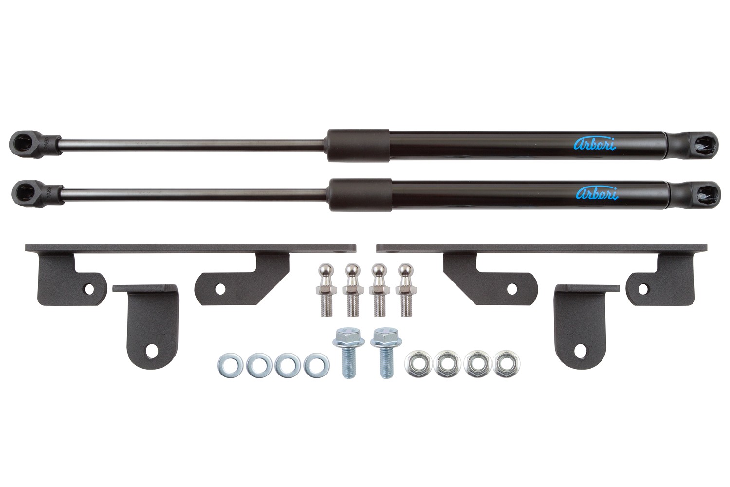 Упоры капота для HYUNDAI Solaris (HCR PE), 2020-, комплект  2 шт / Хендай Солярис