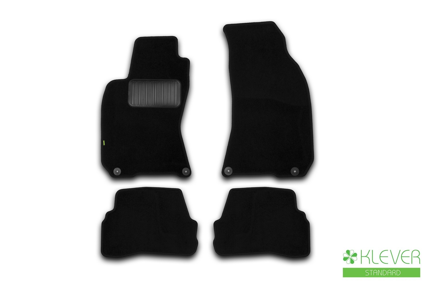 Коврики в салон Klever Standard VOLKSWAGEN Passat B5 АКПП 1996-2001, 2000-2005, сед., 4 шт. (текстиль) / Фольксваген Пассат