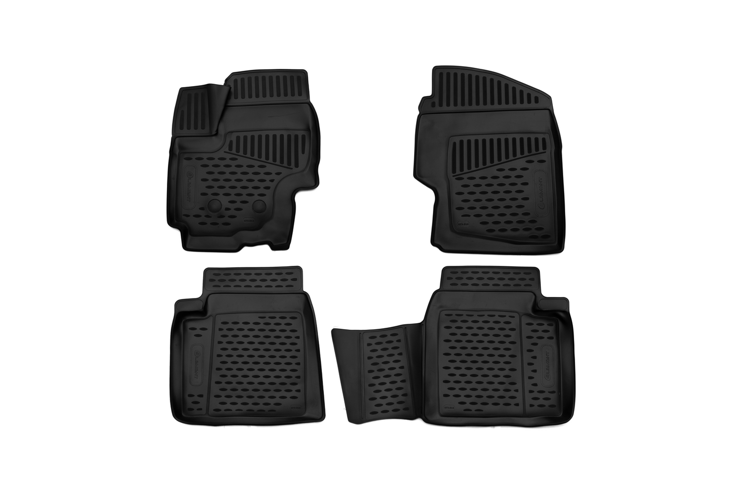 Коврики 3D в салон LIFAN X70, 2018-, кросс., 4 шт. (полиуретан) / Лифан Х70