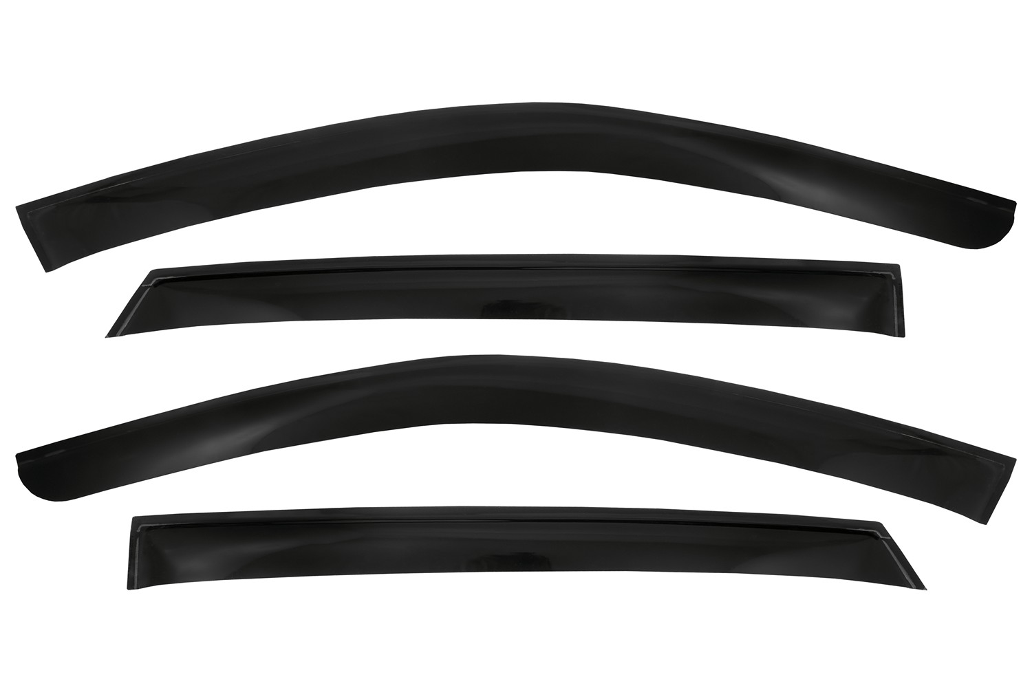 Дефлектор окон (НАКЛАДНОЙ скотч 3М), 4 шт., для CHANGAN UNI-K, 2020-, кроссовер / Чанган Юни-К