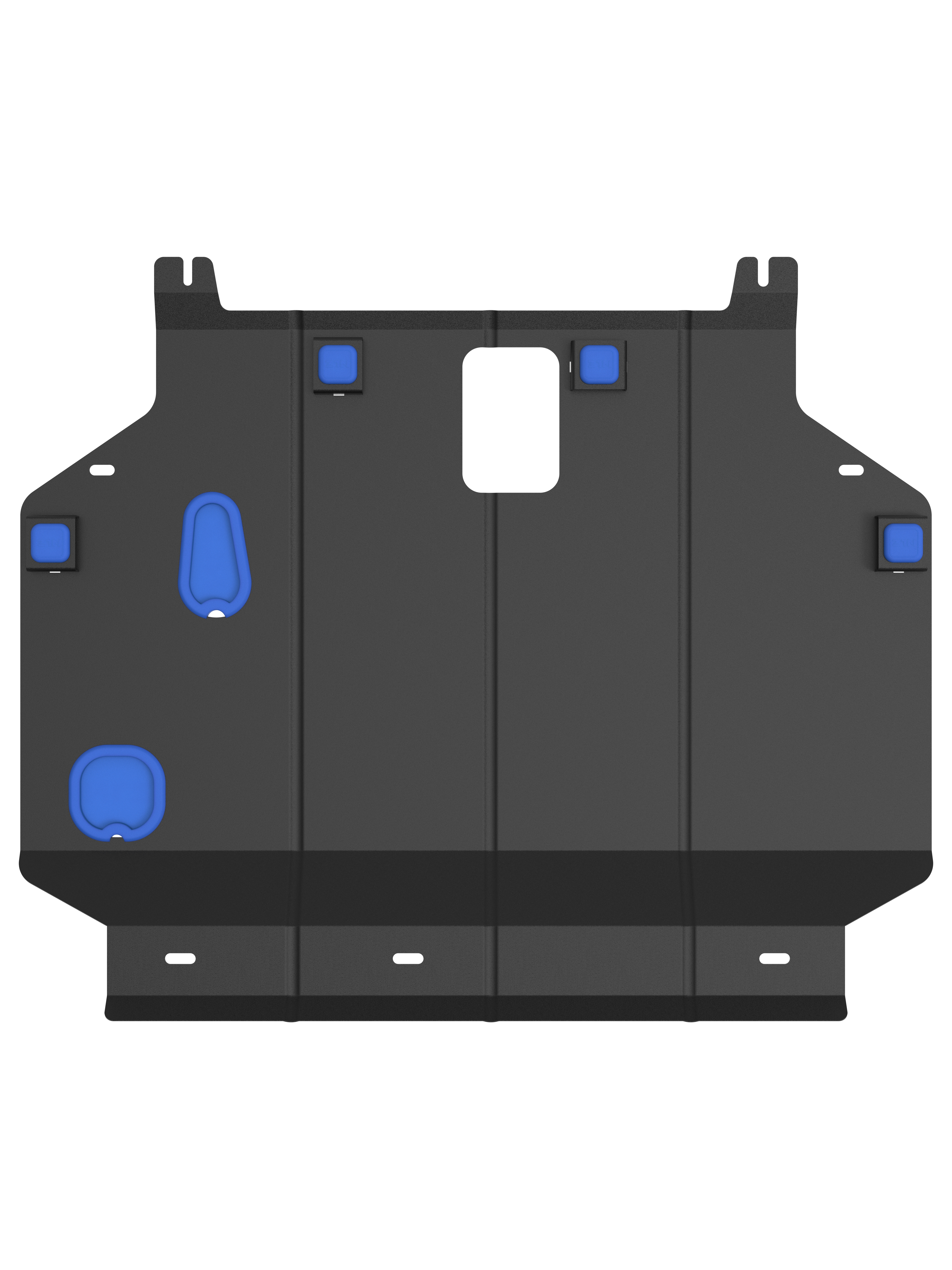 ЗК+Защита коробки передач и крепёж подходит для WEY COFFEE 01 (23-) 1,5 гибрид  AMT / Вей Кофе 01