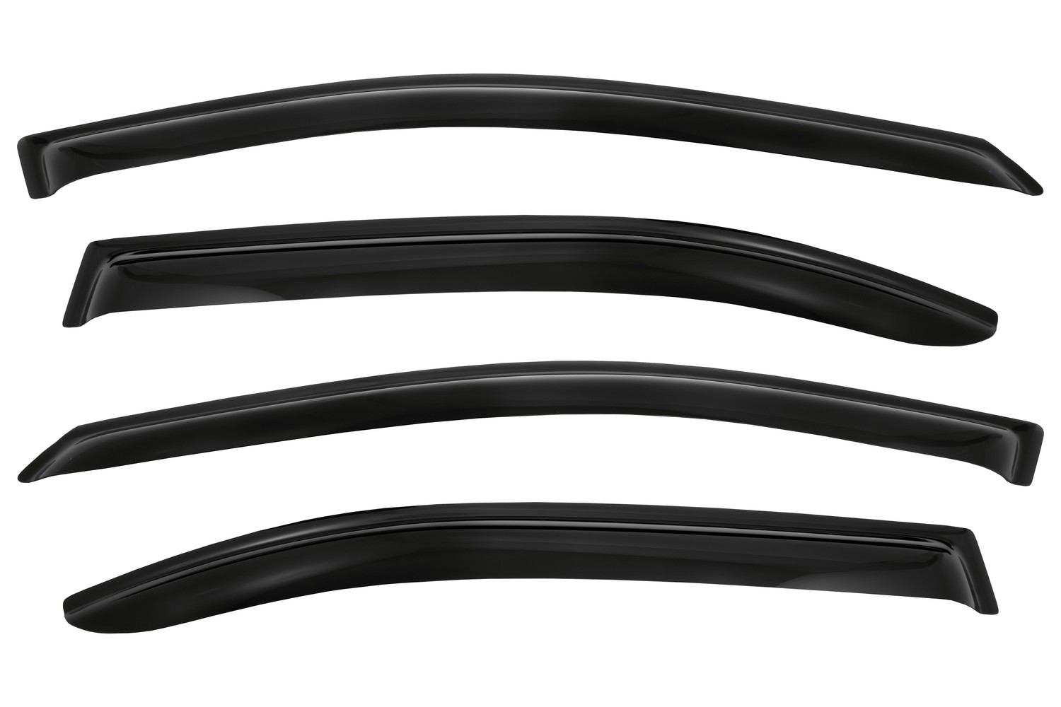 Дефлекторы боковых окон Skoda Rapid, 2012-2017, 20-, SD, / VW Polo LB, 20-, 4ч., темный / Шкода Рапид