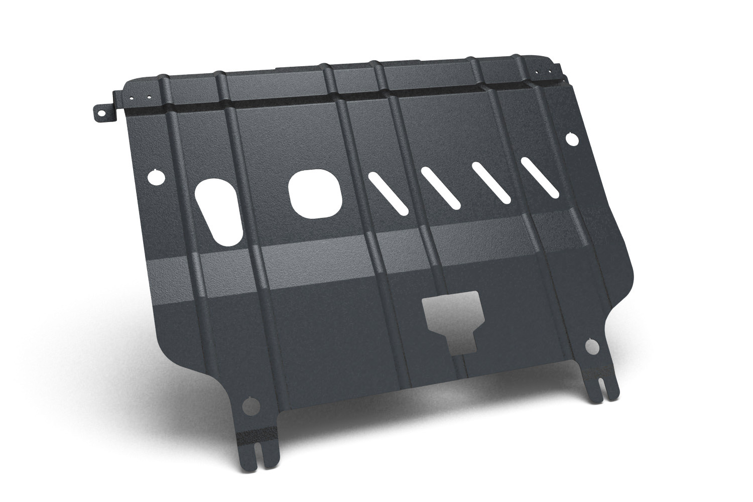 Защита картера ECO для HYUNDAI Solaris (11-17), для KIA Rio (11-17) 1,4/1,6 бензин МКПП/АКПП / Киа Рио