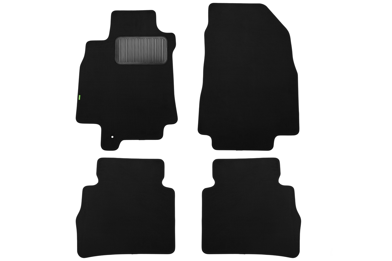 Коврики в салон Klever Standard NISSAN Tiida 2004-2012, 2010-2013, сед., 4 шт. (текстиль) / Ниссан Тиида