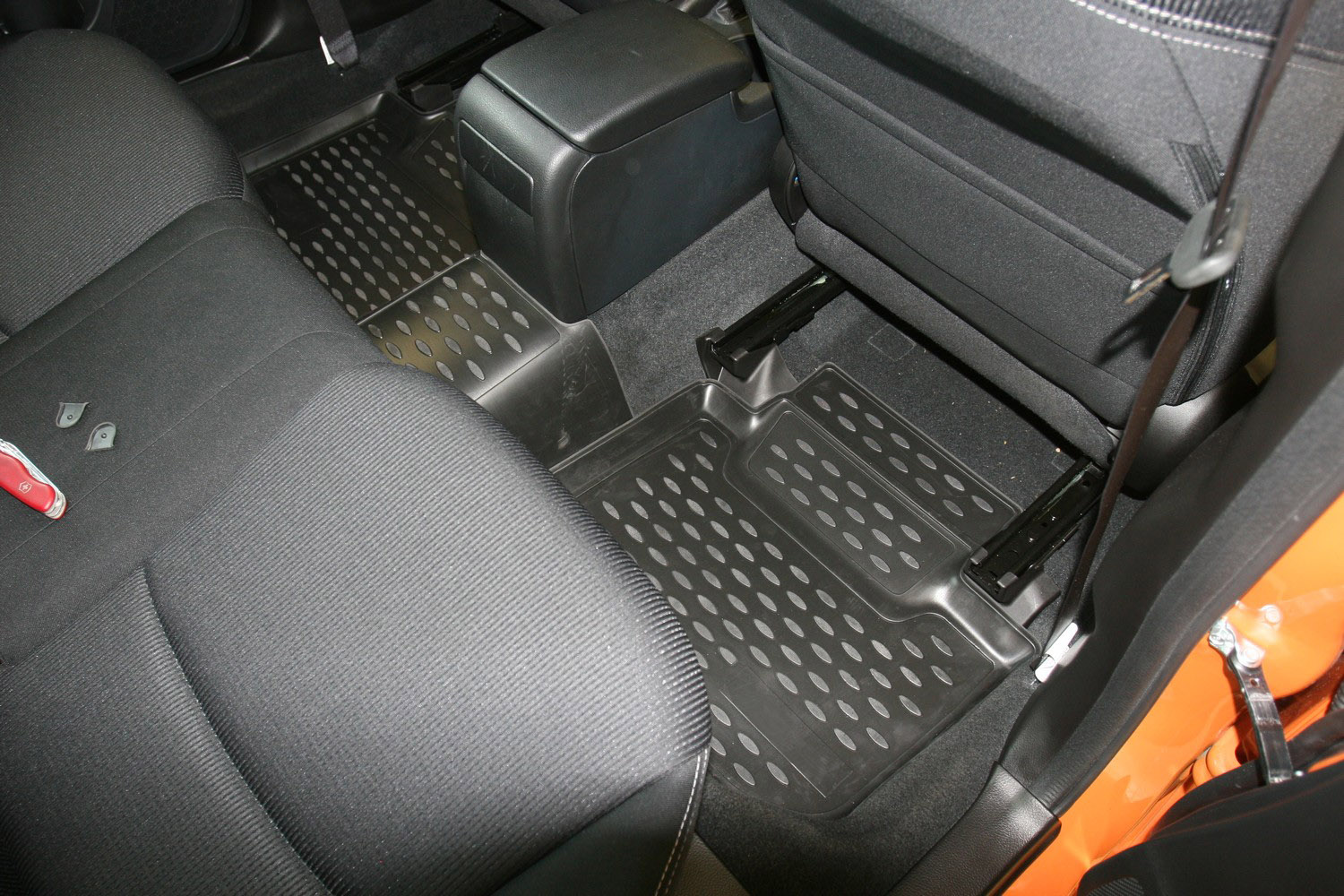 Коврики в салон SUBARU XV, 2011-2017 4 шт. (полиуретан) / Субару Хв