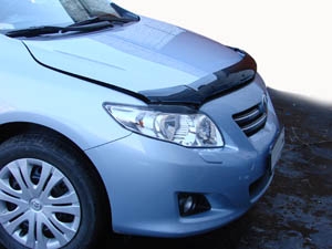 Дефлектор капота темный TOYOTA COROLLA 2007-2013, NLD.STOCOR0712 / Тойота Королла