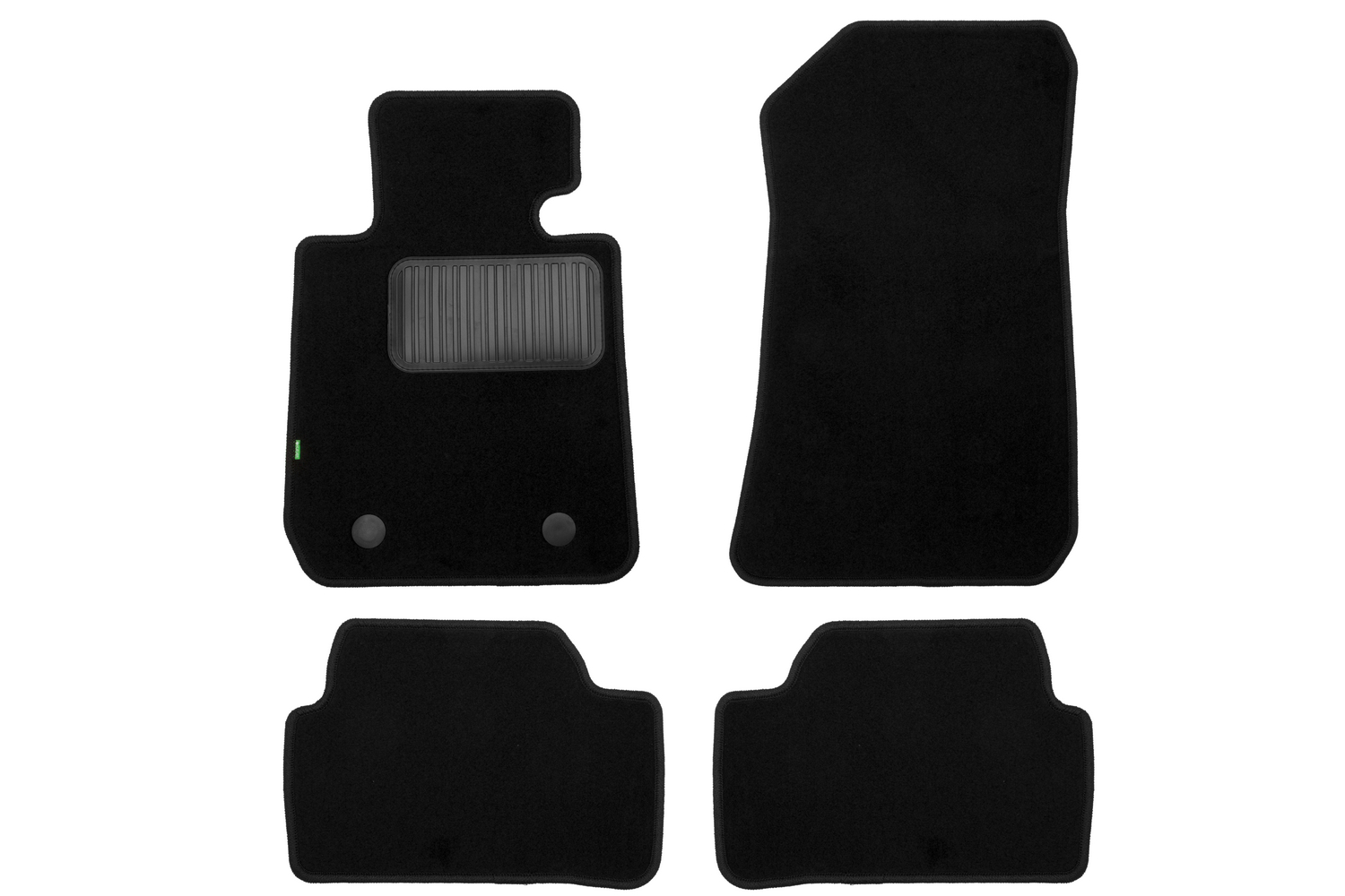 Коврики в салон Klever Standard BMW 1 5D E87 АКПП 2004-2007, 2007-2011, хб., 4 шт. (текстиль) / БМВ 1 серии