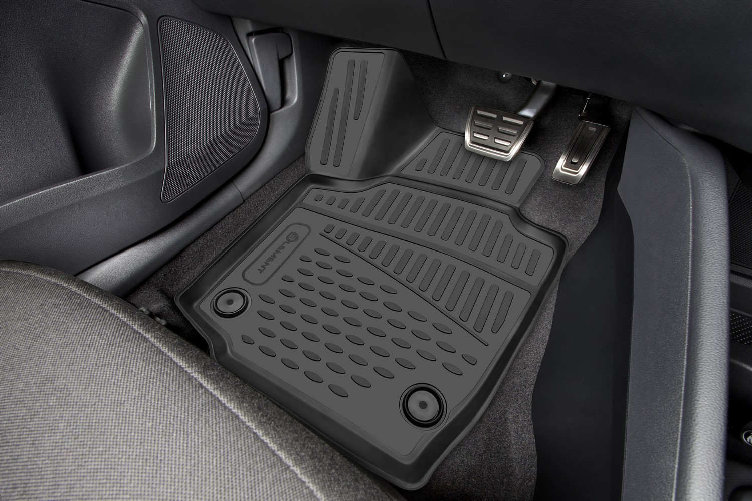 Коврики 3D в салон RENAULT Fluence 2010-, 4 шт. (полиуретан) / Рено Флюенс