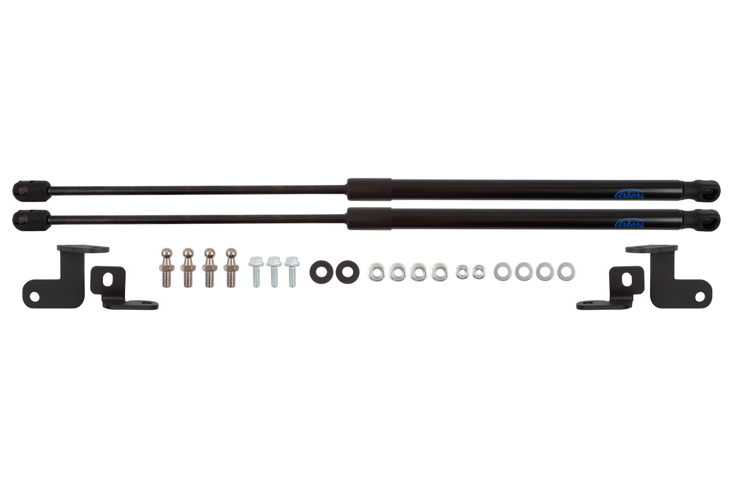 Упоры капота для GWM Poer Kingkong, 2023-, комплект  2 шт. / Грейт Волл Кинг Конг / Грейт Волл Поер Кинг Конг