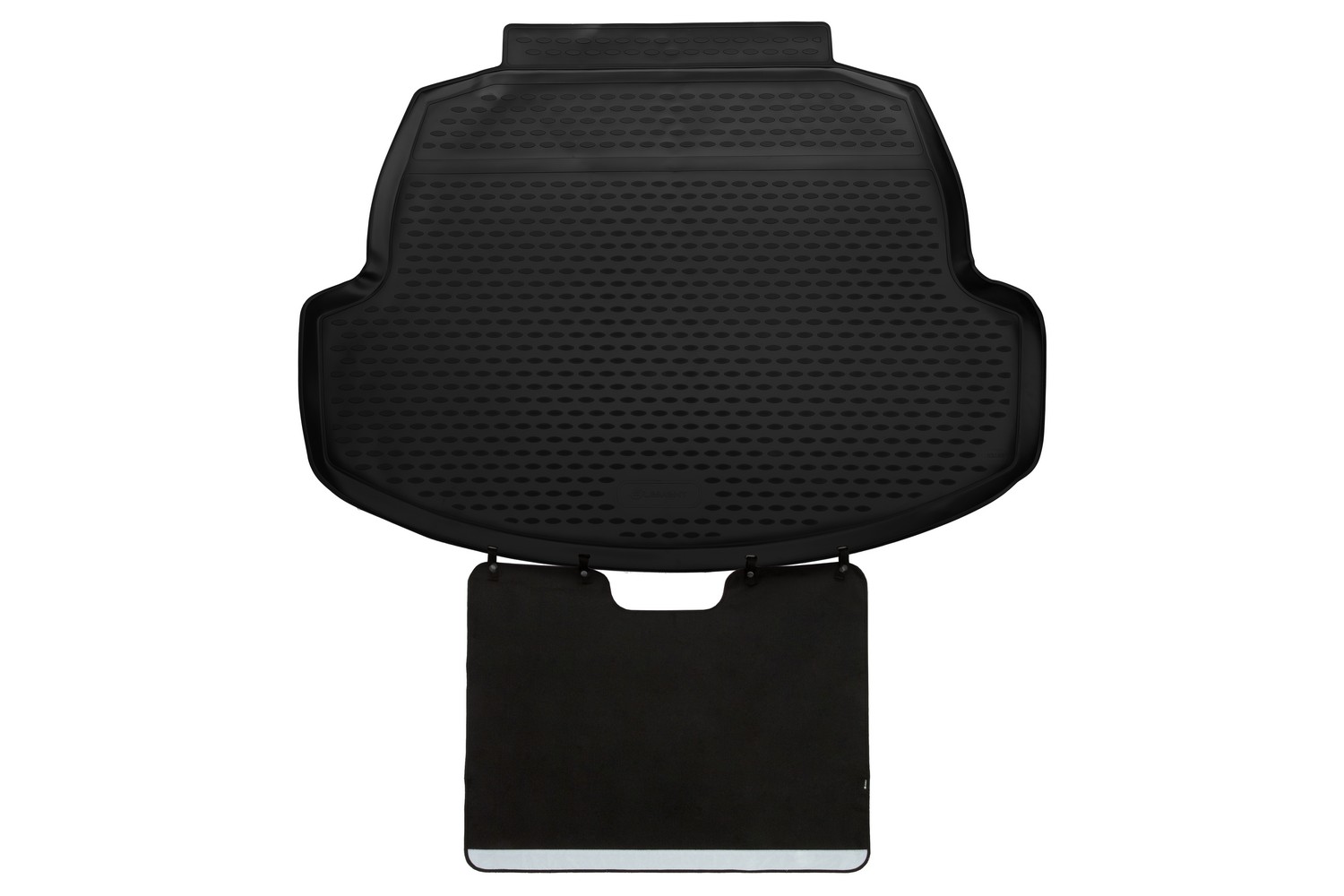 Коврик в багажник с функцией защиты бампера Standard подходит для TOYOTA Corolla, 2019- седан, 1шт. (полиуретан) / Тойота Королла