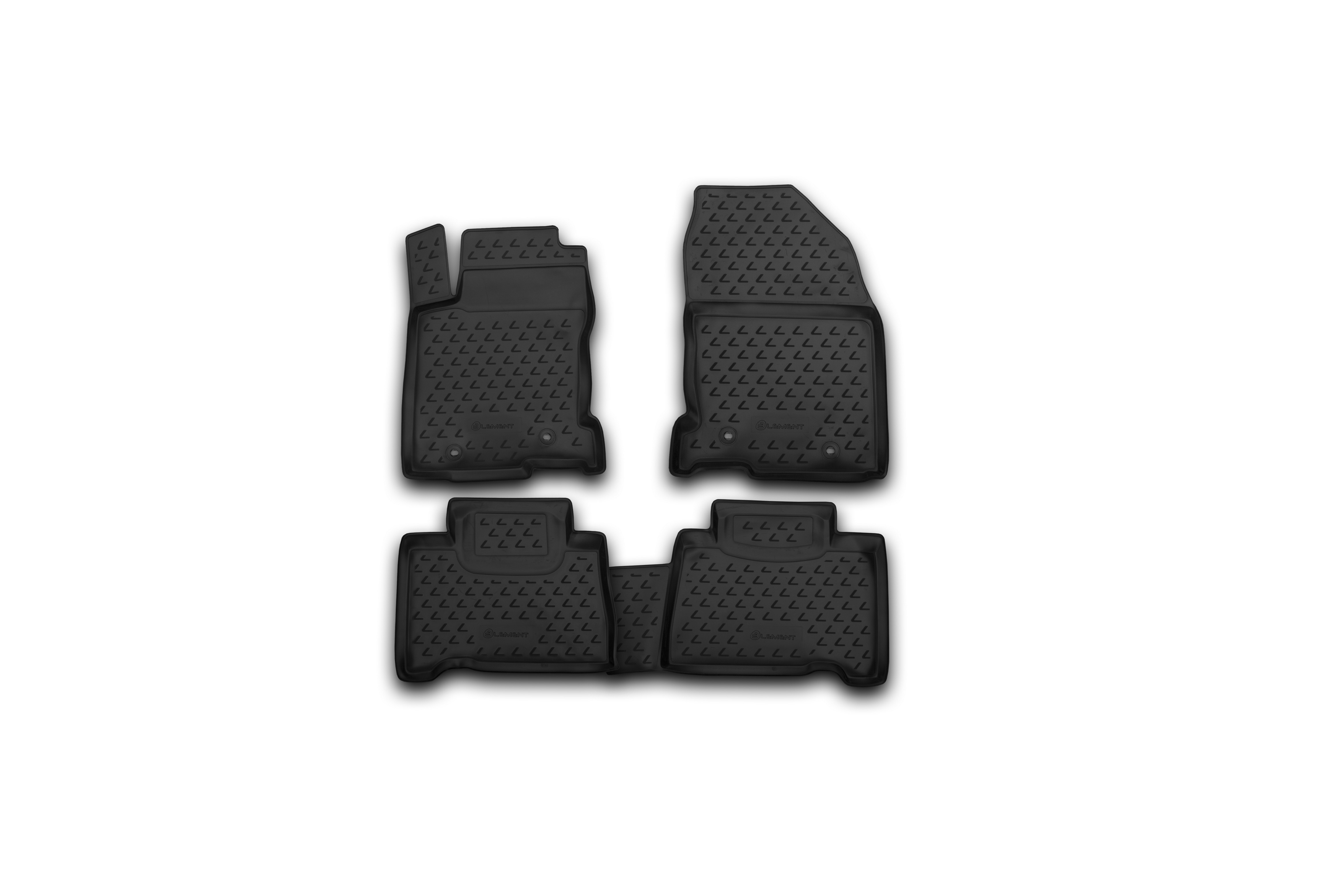 Коврики в салон для LEXUS NX, 2014-, 4 шт. (полиуретан) / Лексус NХ