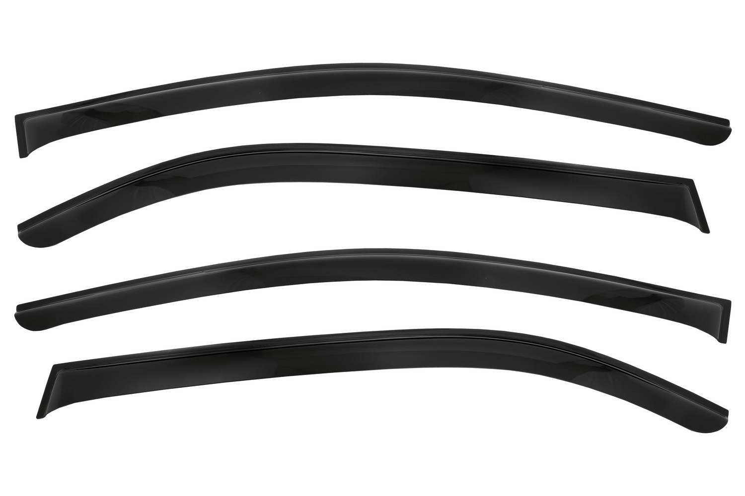 Дефлектор окон (НАКЛАДНОЙ скотч 3М) 4 шт. для CHEVROLET COBALT II 2011-2016 седан / Шевроле Кобальт