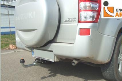 ТСУ для SUZUKI Grand Vitara 5 дв. 2005-, Тип шара: Горизонтальный, легкосъемный (S) / Сузуки Гранд витара