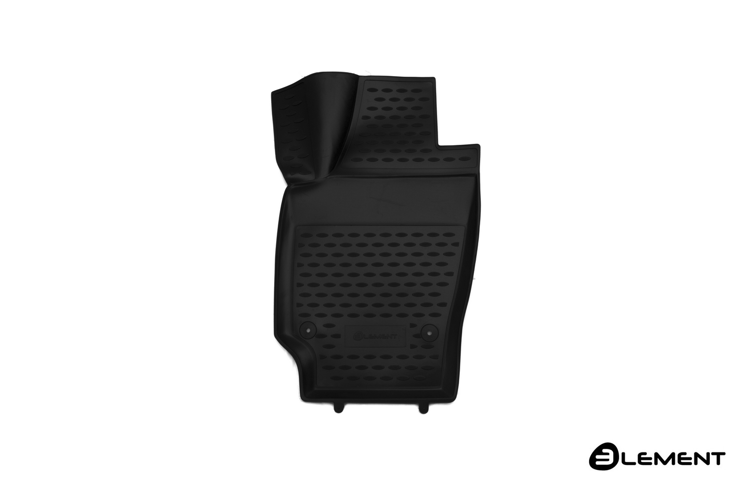 Коврик 3D в салон для VOLKSWAGEN Polo (V, Vp) 2009-2020, передний левый, хб., 1 шт. (полиуретан) / Фольксваген Поло