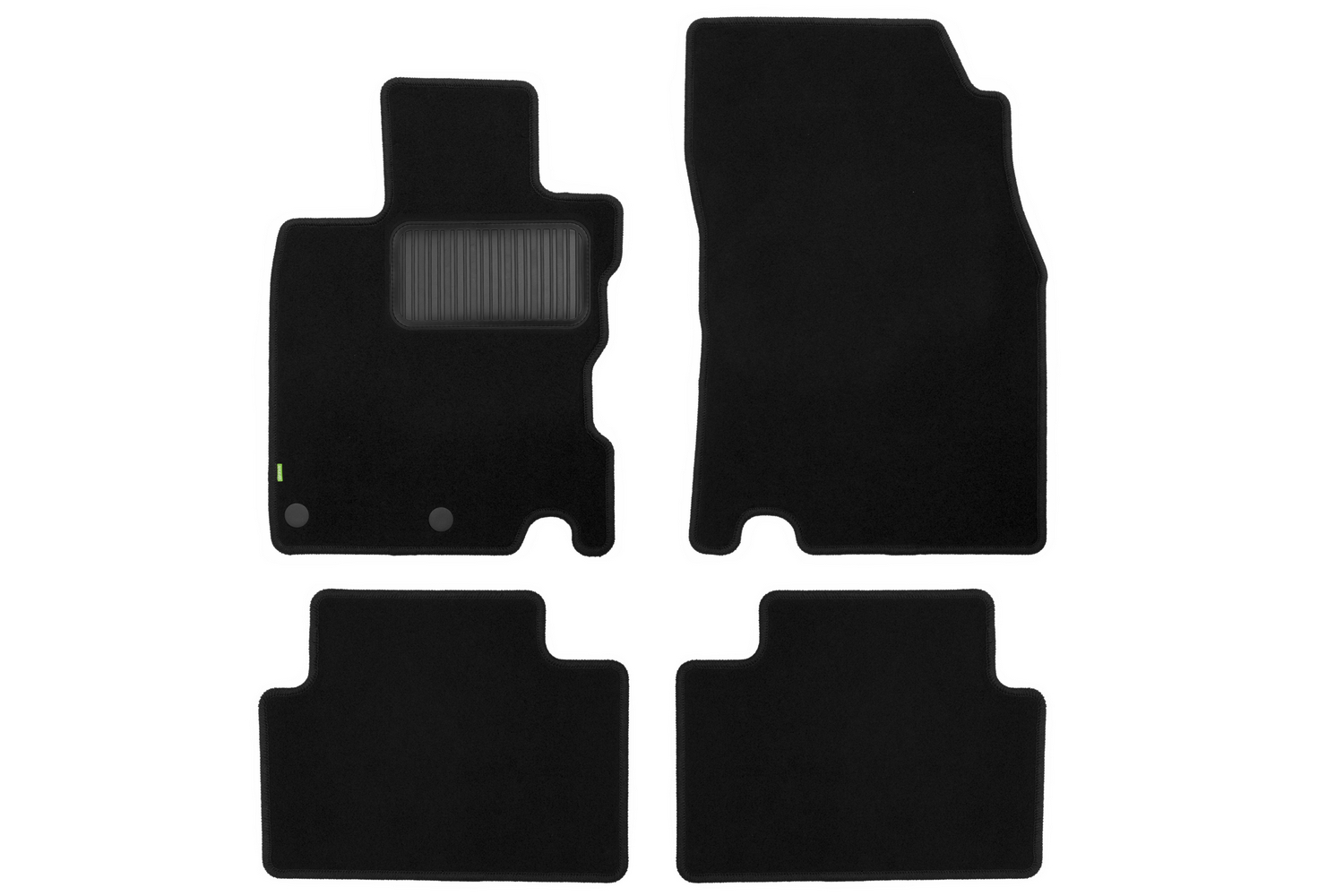 Коврики в салон Klever Standard NISSAN Qashqai+2 2008-2010, 2010-2013, кросс., 4 шт. (текстиль) / Ниссан Кашкай