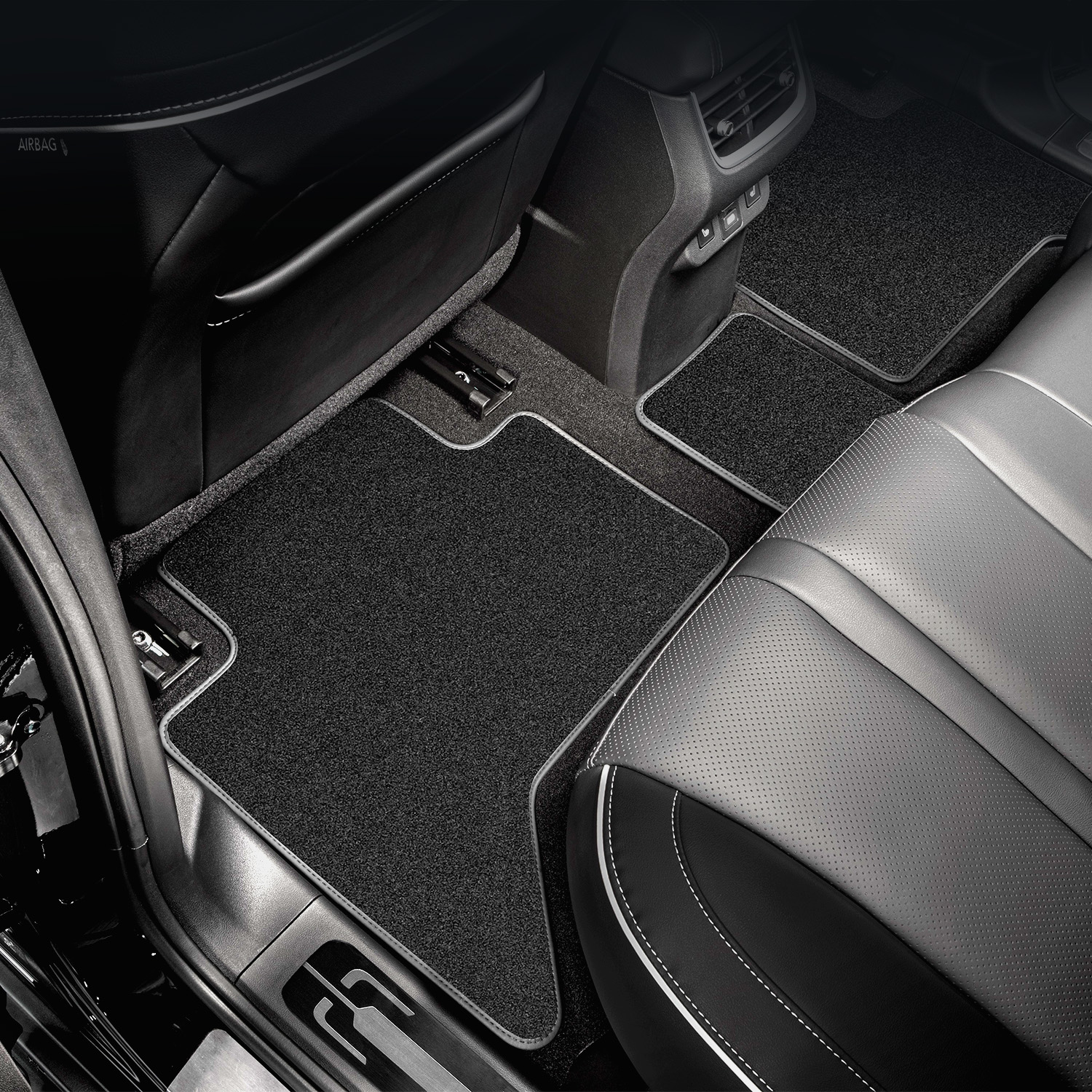 Коврики в салон Klever Premium ZOTYE T600 Coupa, 2013-, 5 шт. (текстиль, бежевые) / Зоти Т 600