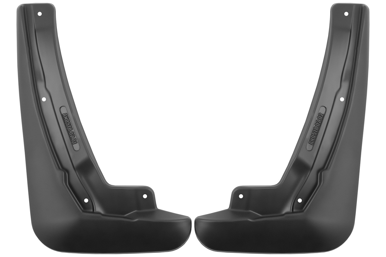 Брызговики задние для JETOUR Dashing 2022- (I дорест.) 2шт. (standard) / Джитур Дашинг