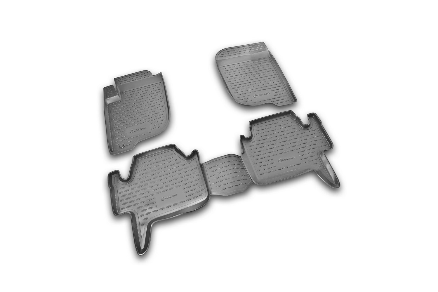 Коврики в салон MITSUBISHI Pajero Sport 2008-2012, 4 шт. (полиуретан) / Митсубиси Паджеро спорт