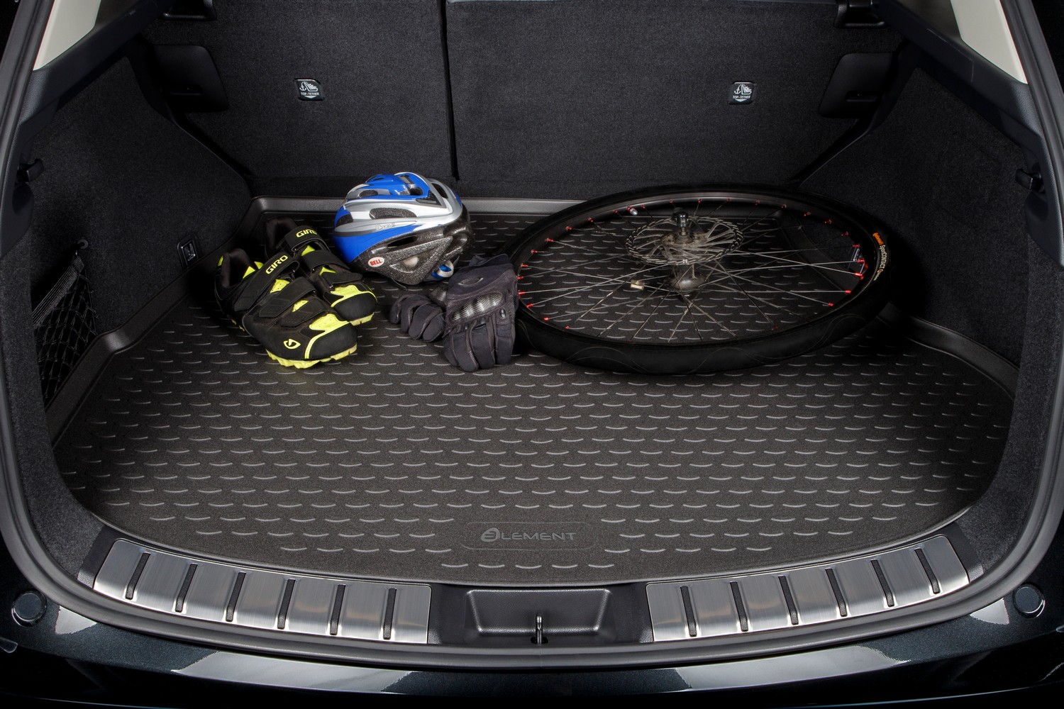 Коврик в багажник HYUNDAI i30, 2012- хб. (полиуретан) / Хендай Ай30